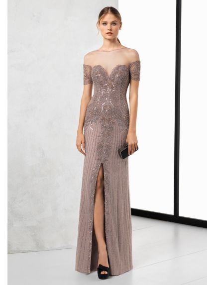 Portia & Scarlett Rose Gold Gown – Hire For A Night