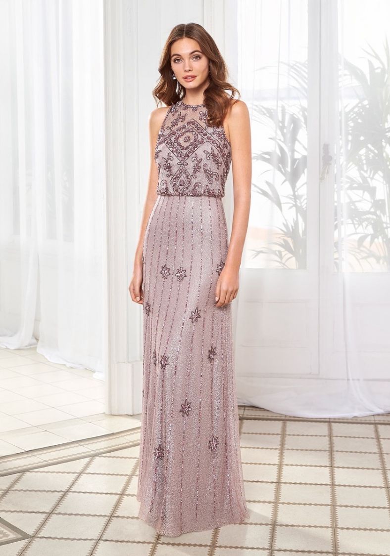 Aire Barcelona 4U1A9 Embellished Purple Evening Gown HK | LMR Weddings