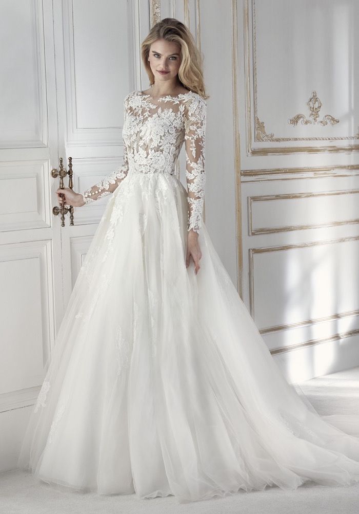 La Sposa Penelope Long Sleeve Lace Wedding Dress HK | LMR Weddings La Sposa Penelope Long Sleeve Lace Wedding Dress HK | LMR Weddings