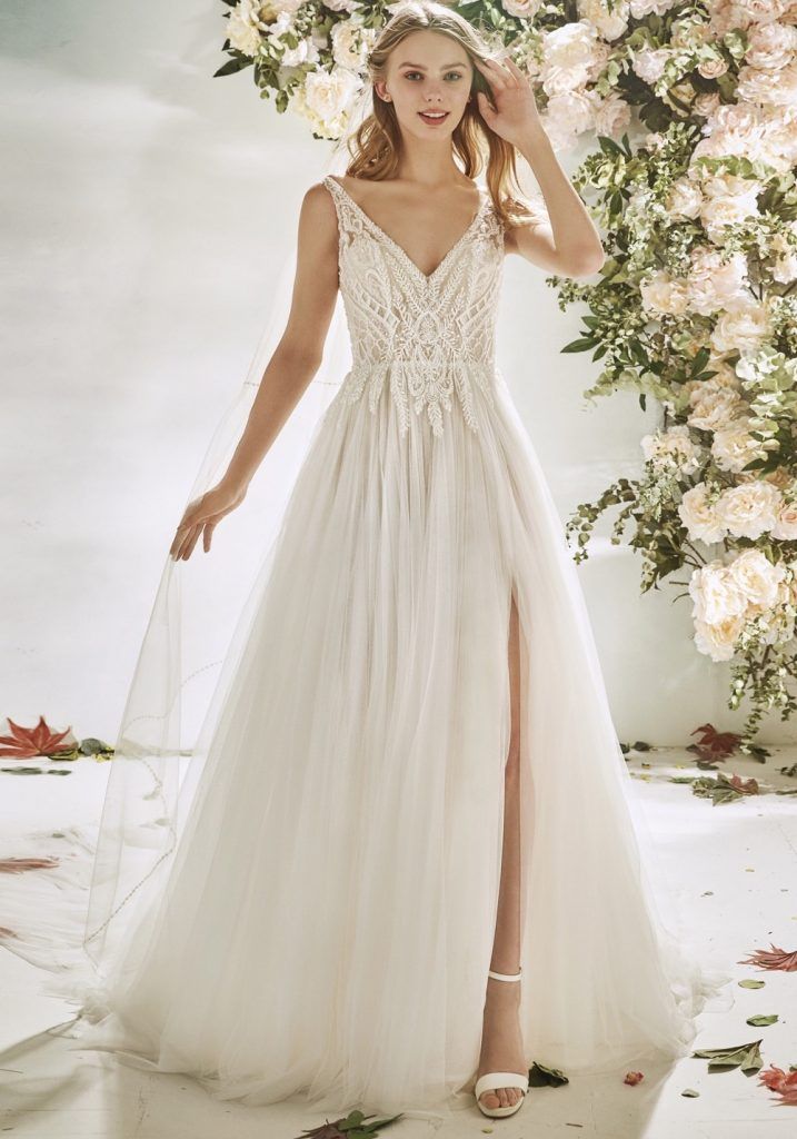 princess polly baby blue dress Customized Luxury Lace Pleated Mermaid Beaded Wedding Dress for Women  Backless Long Sleeve Wedding Bridal Gown